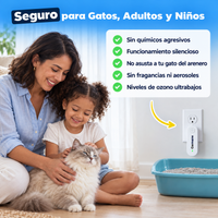 OlorCero Pro: convivencia con gatos