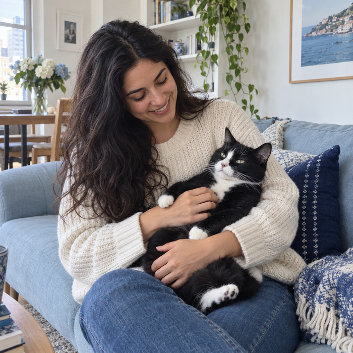 Convivencia con gatos en casa